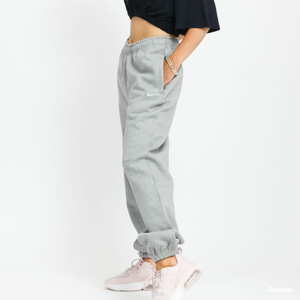 Tepláky Nike Solo Swoosh Women's Fleece Pants Grey