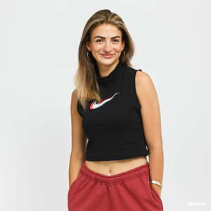 Dámské tílko Nike W NSW Tank Mock Print černé