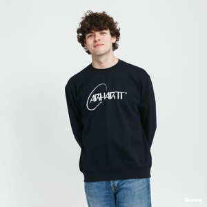 Mikina Carhartt WIP Orbit Sweat navy