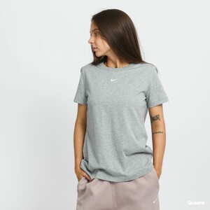 Dámské tričko Nike Nike Women's T-Shirt Nike Women's T-Shirt Dk Grey Heather/ White