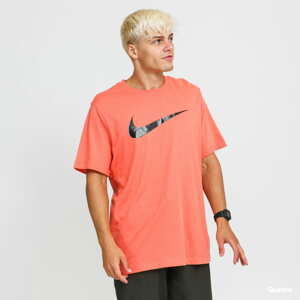 Tričko s krátkým rukávem Nike M NSW Tee Icon Swoosh lososové