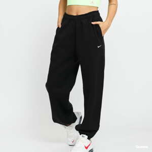 Dámské kalhoty Nike Solo Swoosh Women's Fleece Pants Black/ White