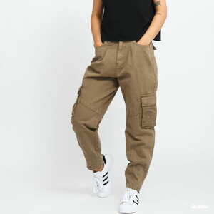 Dámské > Dámské kalhoty > Cargo Pants Urban Classics Ladies Ballon Fit Cargo Twill Pants Green