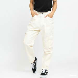 Dámské > Dámské kalhoty > Cargo Pants Urban Classics Ladies Ballon Fit Cargo Twill Pants krémové