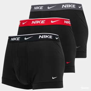 Nike Trunk 3Pack černé / červené / tmavě šedé