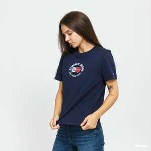 Dámské tričko TOMMY JEANS Regular Timeless Tommy Tee navy