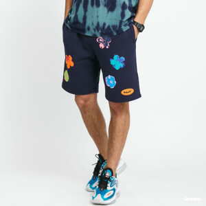 Teplákové kraťasy HUF Adored Fleece Short navy