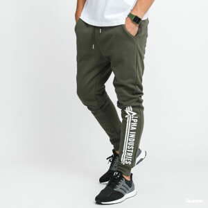 Tepláky Alpha Industries Alpha Industries Jogger tmavě olivové