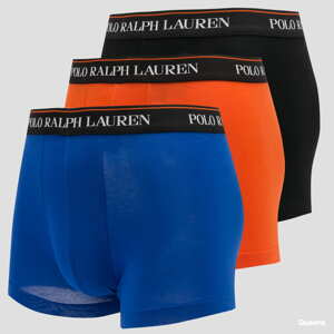 Polo Ralph Lauren 3Pack Stretch Cotton Classic Trunks černé / oranžové / modré