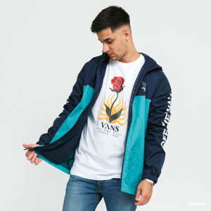 Větrovka Vans MN Sequence Windbreaker zelená / navy