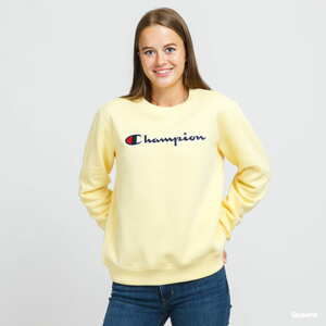 Dámská mikina Champion Crewneck Sweatshirt žlutá