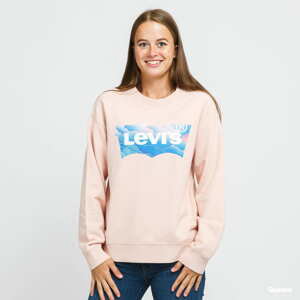 Dámská mikina Levi's ® Graphic Standard Crew růžová