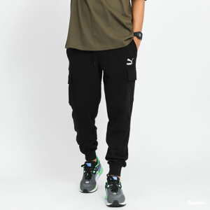 Tepláky Puma CLSX Cargo Pants TR černé