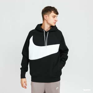 Mikina Nike M NSW Swoosh Tech Fleece PO Hoodie černá / bílá