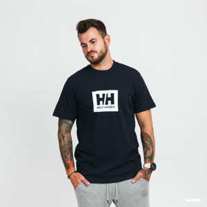 Tričko s krátkým rukávem Helly Hansen Box Tee navy