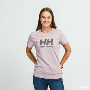 Dámské tričko Helly Hansen Logo T-Shirt fialová