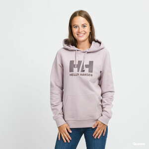 Dámská mikina Helly Hansen Logo Hoodie světle fialová