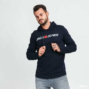 Mikina Jack & Jones JJecorp Old Logo Sweat Hood navy