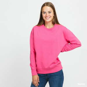 Dámská mikina Colorful Standard Women Classic Organic Crew tmavě růžová