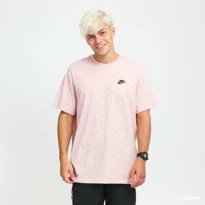 Tričko s krátkým rukávem Nike M NSW SS Tee Mini Swoosh růžové