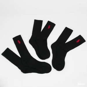 Ponožky Polo Ralph Lauren 3Pack Classic Sport Socks černé