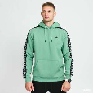 Mikina Kappa Joder Hoodie zelená