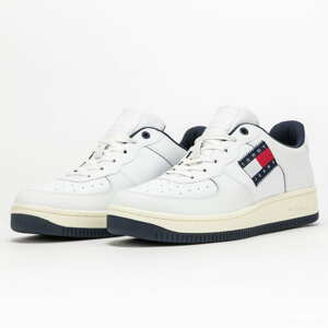 TOMMY JEANS Basket Cupsole Logo TJM white