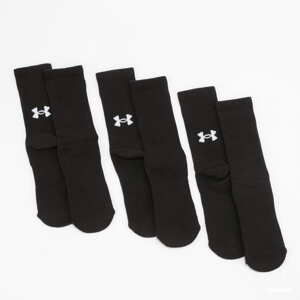 Ponožky Under Armour 3Pack Core Crew Socks černé