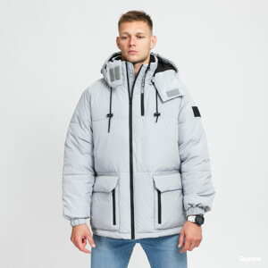 Pánská zimní bunda CALVIN KLEIN JEANS M Oversized Puffer Jacket šedá