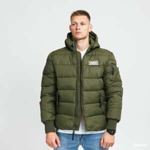 Pánská zimní bunda Alpha Industries Hooded Puffer Alpha FD olivová