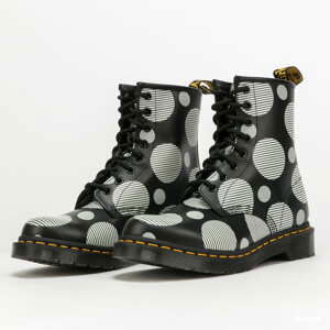 Dámské zimní boty Dr. Martens 1460 black / white