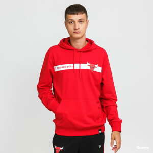 Mikina New Era NBA Team Logo PO Hoody Bulls červená