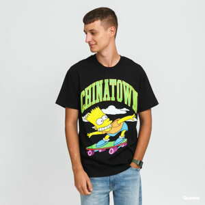 Tričko s krátkým rukávem Chinatown Market The Simpsons Cowabunga Arc Tee černé