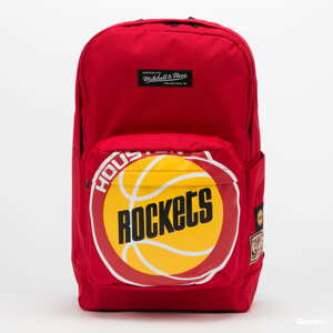 Batoh Mitchell & Ness NBA Backpack Rockets Red