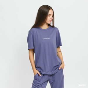 Dámské tričko Calvin Klein SS Crew Neck fialové