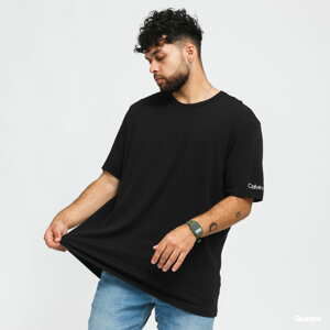 Tričko s krátkým rukávem Calvin Klein Galvanize Lounge SS Crew Neck černé