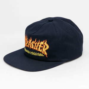 Snapback Thrasher Fire Logo Snapback navy