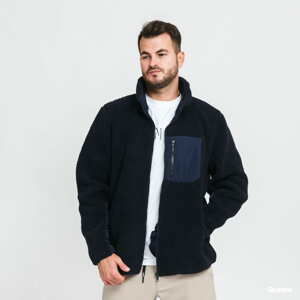 Podzimní bunda Urban Classics Sherpa Jacket navy