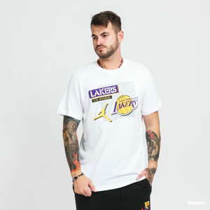 Tričko s krátkým rukávem Jordan Los Angeles Lakers Dri-fit Essential Statement 2 Tee bílé