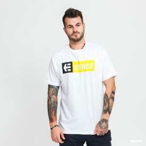 Tričko s krátkým rukávem etnies New Box Tee bílé