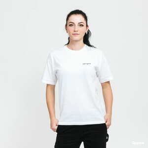 Dámské tričko Carhartt WIP W Script Embroidery Tee bílé