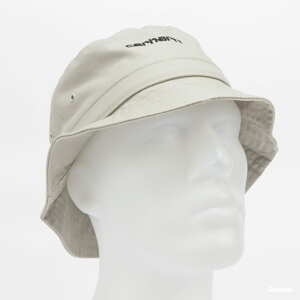 Klobouk Carhartt WIP Script Bucket Hat světle šedý