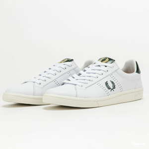 FRED PERRY B721 Leather Tab white