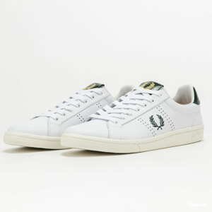 FRED PERRY B721 Leather Tab white