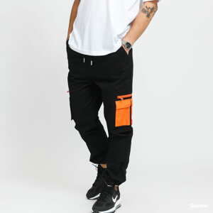 Cargo Pants Sixth June Cargo Pant černé / oranžové