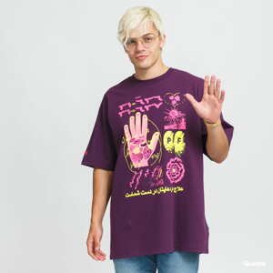 Tričko s krátkým rukávem Converse x paria /FARZANEH Fashion Tee fialové