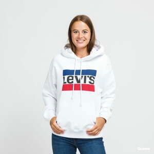 Dámská mikina Levi's ® Graphic Standard Hoodie bílá