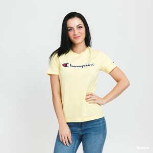 Dámské tričko Champion Crewneck T-Shirt žluté