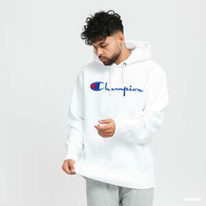 Mikina Champion Hooded Sweatshirt bílá