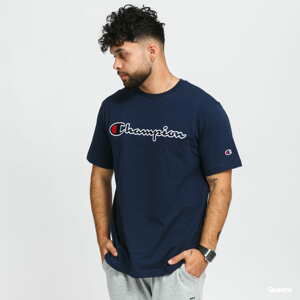 Tričko s krátkým rukávem Champion Organic Cotton Crewneck Tee navy